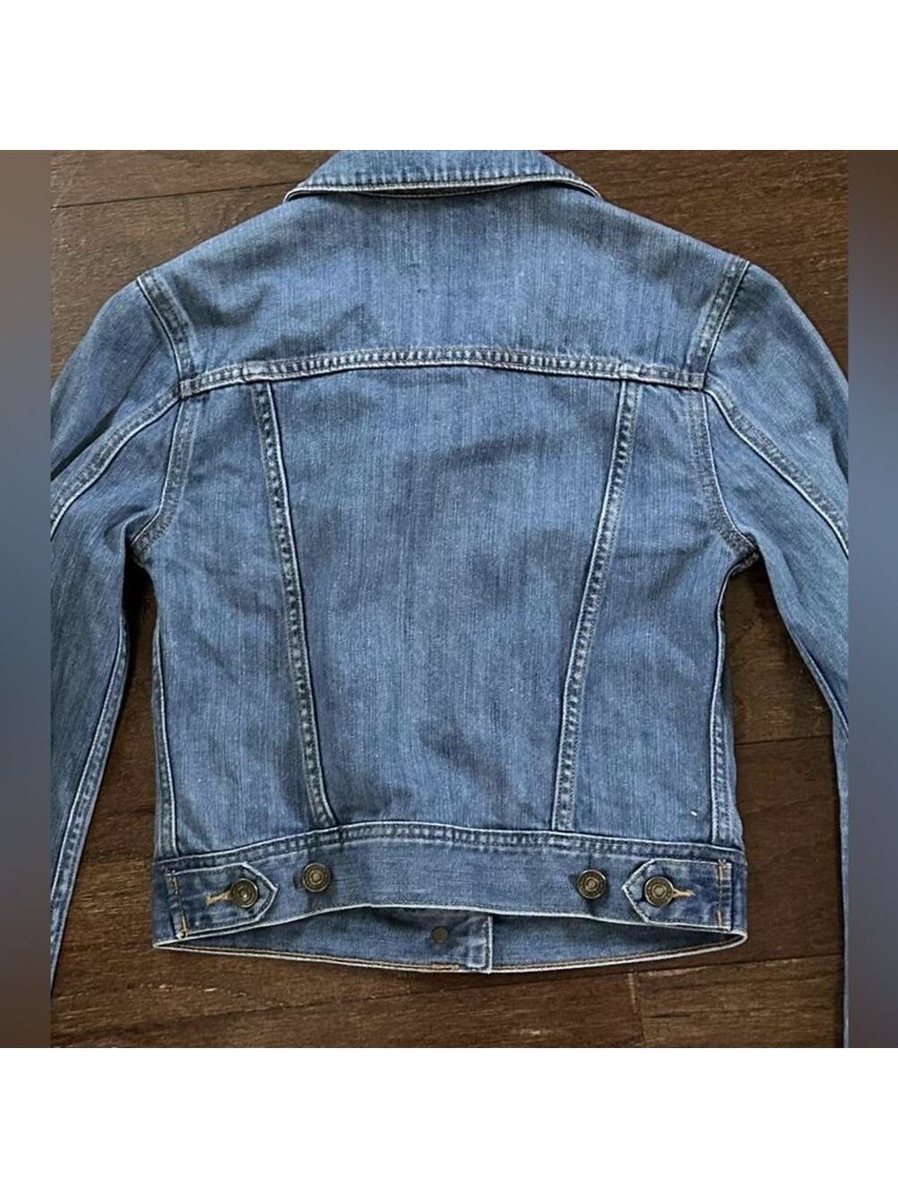 Aritzia Talula blue Denim jacket size XS-EUC Retail $125 - Picture 7 of 13